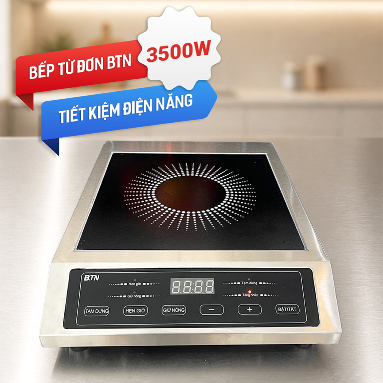 Bếp từ công nghiệp 3500W mặt phẳng BTN-35C2